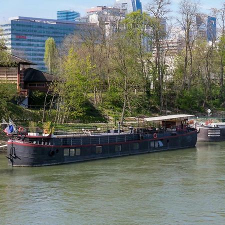 Grande Peniche 4 Ch - 10 Pers -Paris - Ile De Puteaux- Terrasses Villa Buitenkant foto