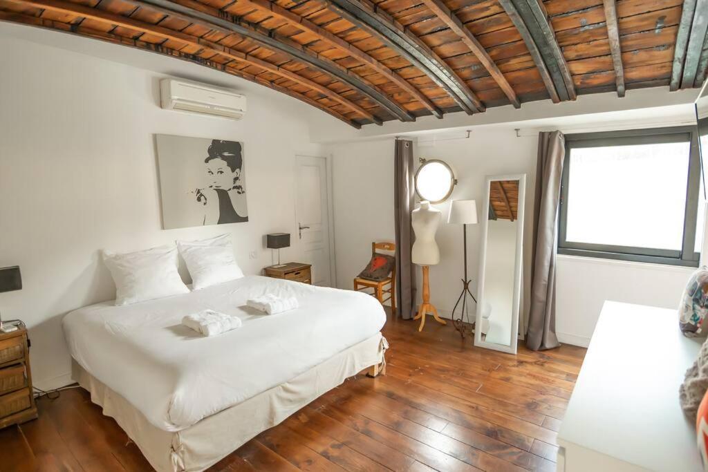 Grande Peniche 4 Ch - 10 Pers -Paris - Ile De Puteaux- Terrasses Villa Buitenkant foto