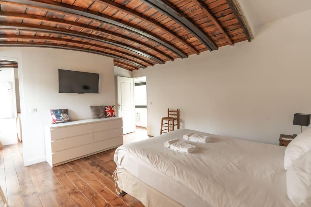 Grande Peniche 4 Ch - 10 Pers -Paris - Ile De Puteaux- Terrasses Villa Buitenkant foto